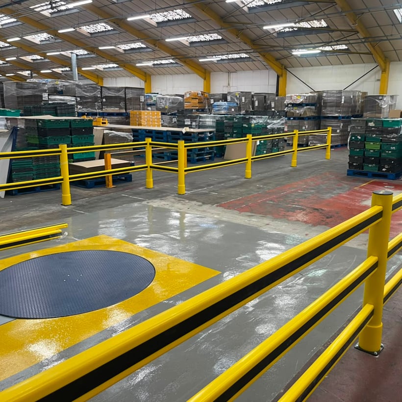 2R Pedestrian Internal Walkway Protection
