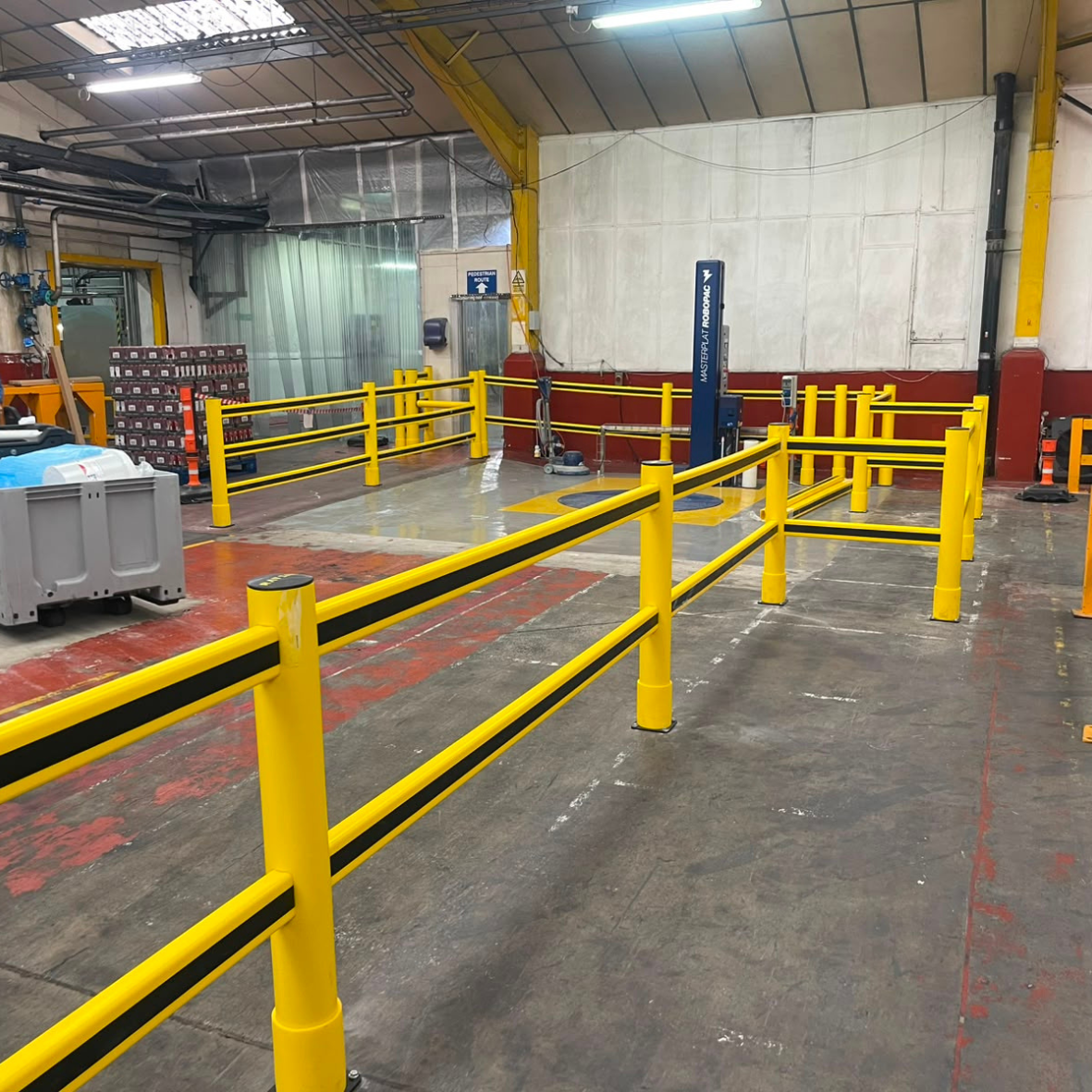 2R Pedestrian Stock Barrier