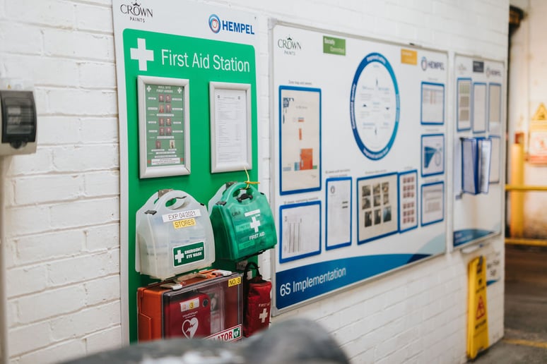First aid station 5s Clarity VM