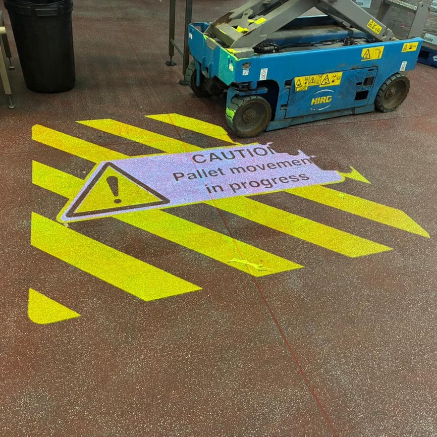 Hatched Area Projection