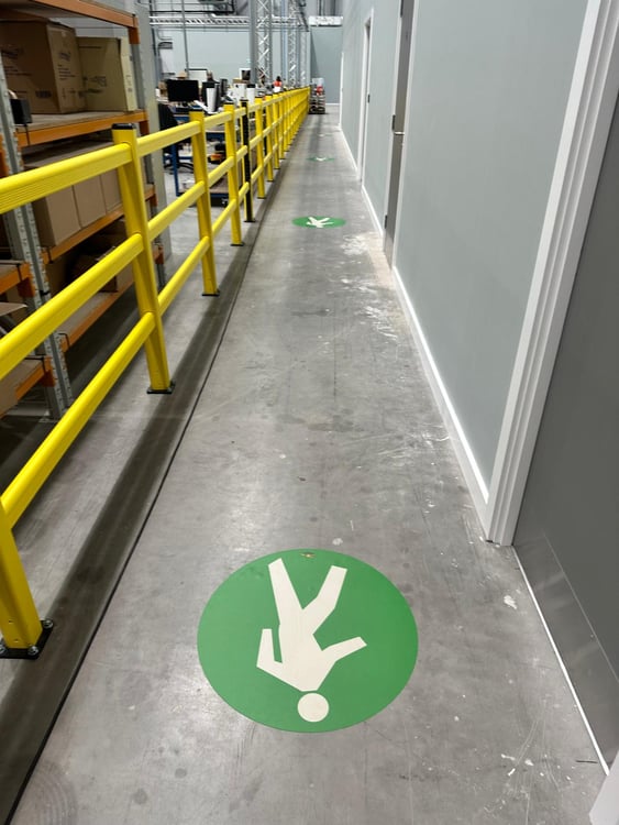 PAS 13 compliant polymer safety barriers