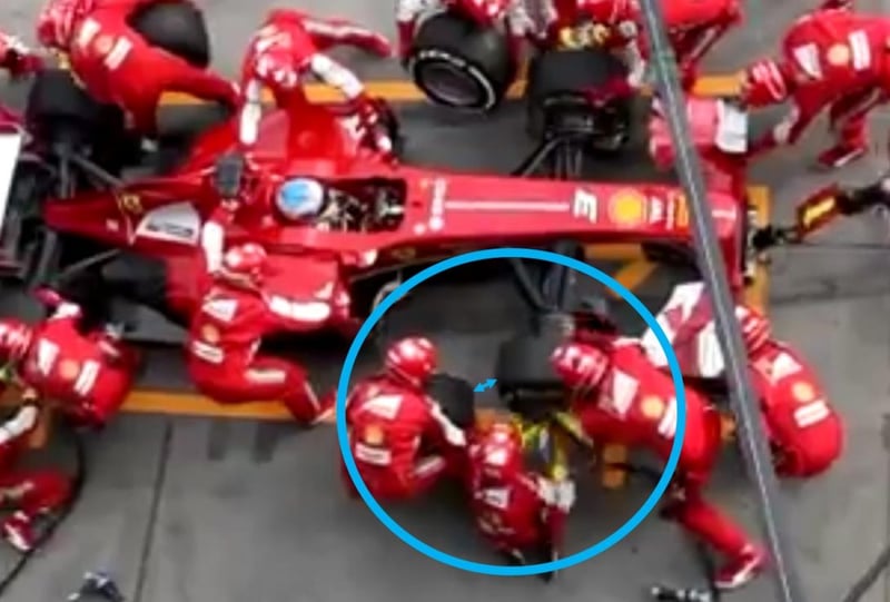 Lean Pit Stop Perfection - Tyre Change Distance - Clarity Visual Management