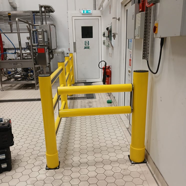 PAS 13 polymer barrier in wash-down environment