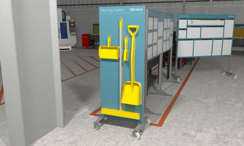 factory 3D_small cleaning station