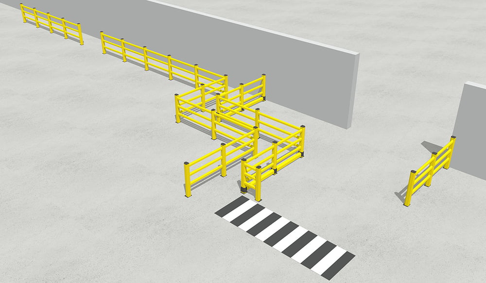 area 1 barriers BWCS 2-1