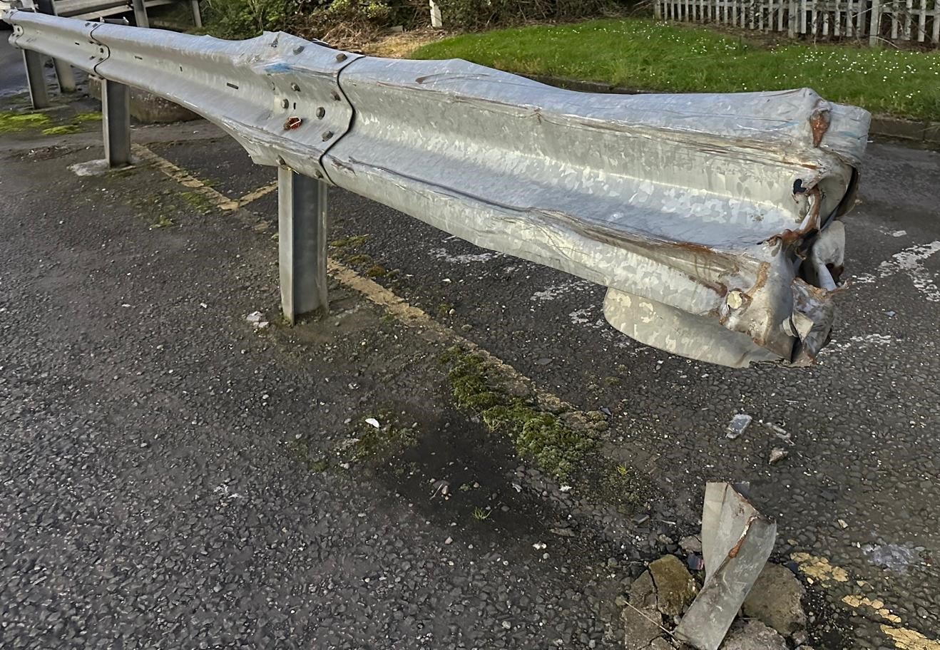 Professional installation of modular polymer safety barriers in UK warehouse facility