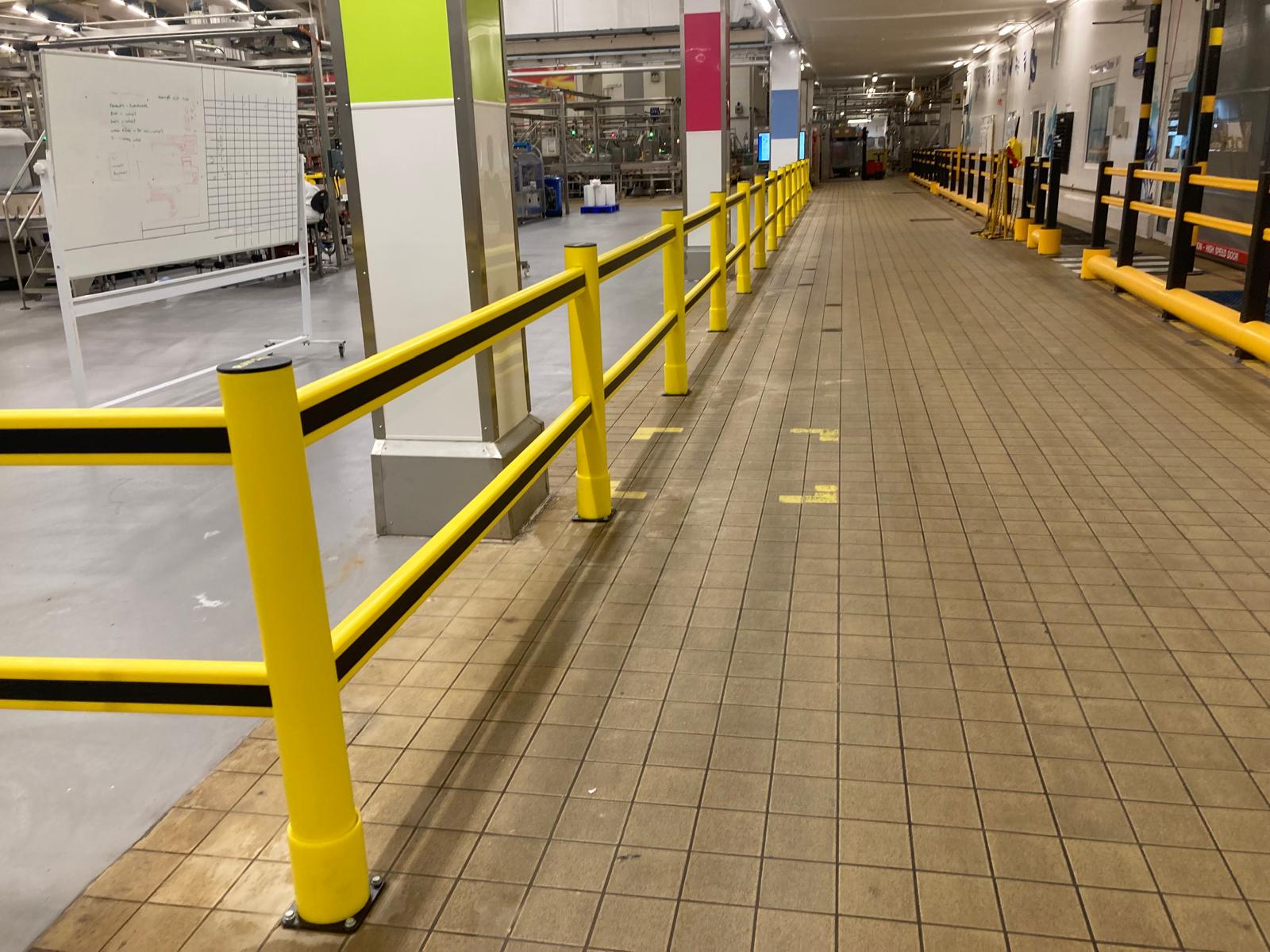 UK Warehouse Polymer Barrier Provider